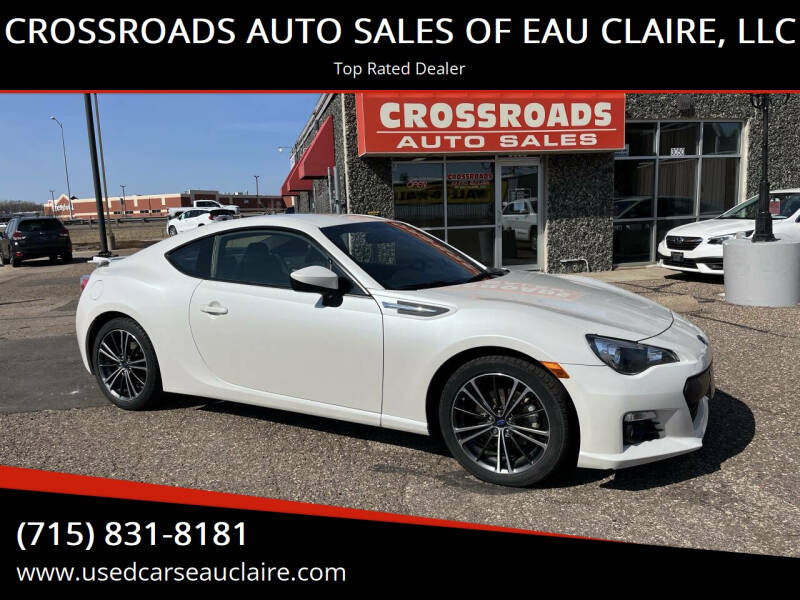 2013 Subaru BRZ for sale at CROSSROADS AUTO SALES OF EAU CLAIRE, LLC in Eau Claire WI
