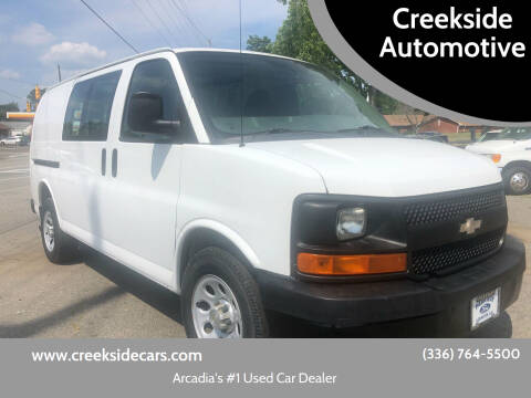 2012 Chevrolet Express for sale at Creekside Automotive in Lexington NC