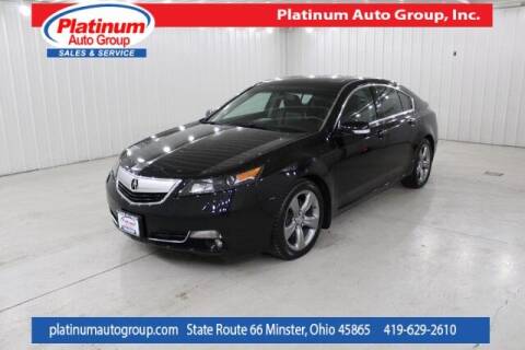 2013 Acura TL for sale at Platinum Auto Group Inc. in Minster OH