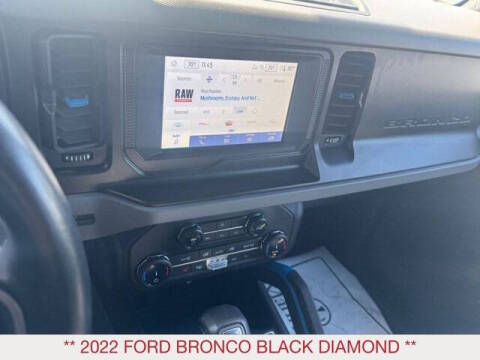 2022 Ford Bronco Black Diamond