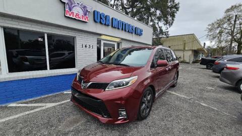 2018 Toyota Sienna for sale at M & M USA Motors INC in Kissimmee FL