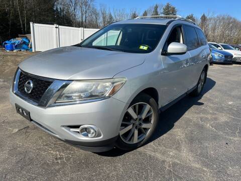2014 Nissan Pathfinder for sale at Granite Auto Sales LLC in Spofford NH