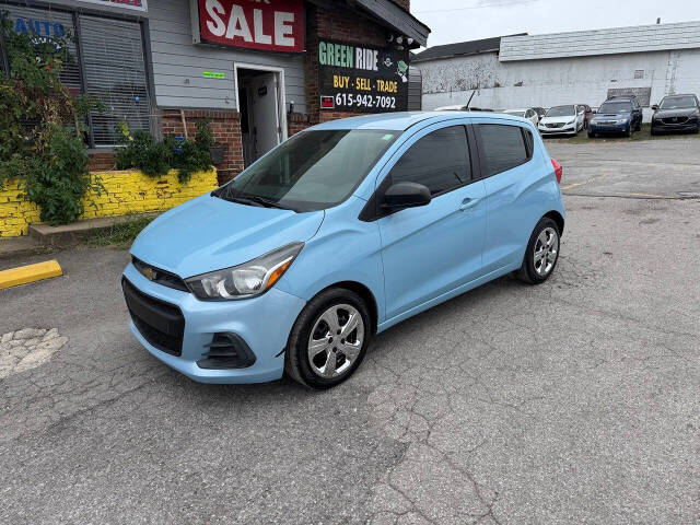 2016 Chevrolet Spark for sale at Green Ride LLC in NASHVILLE, TN