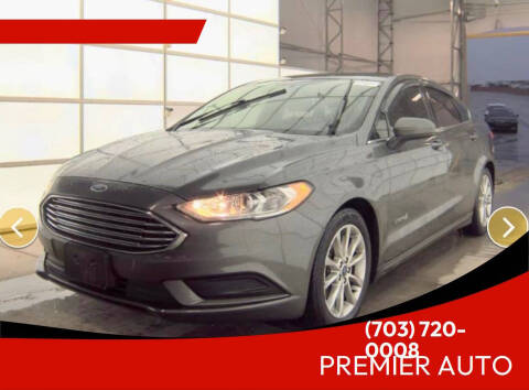 2017 Ford Fusion Hybrid SE