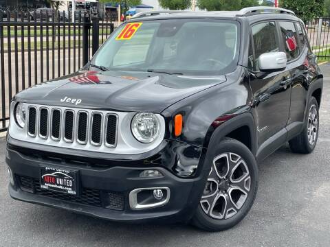 2016 Jeep Renegade for sale at Auto United in Houston TX