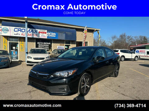 2021 Subaru Impreza for sale at Cromax Automotive in Ann Arbor MI