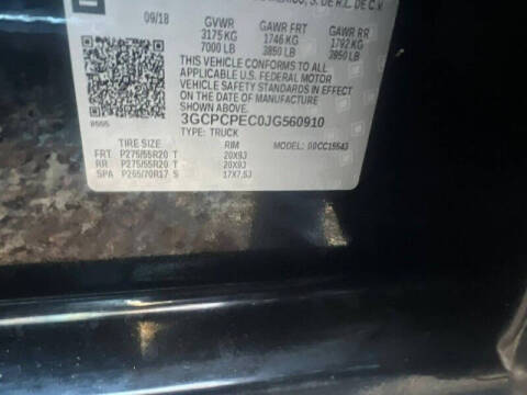 2018 Chevrolet Silverado 1500 Custom