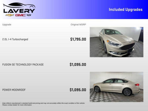 2017 Ford Fusion SE