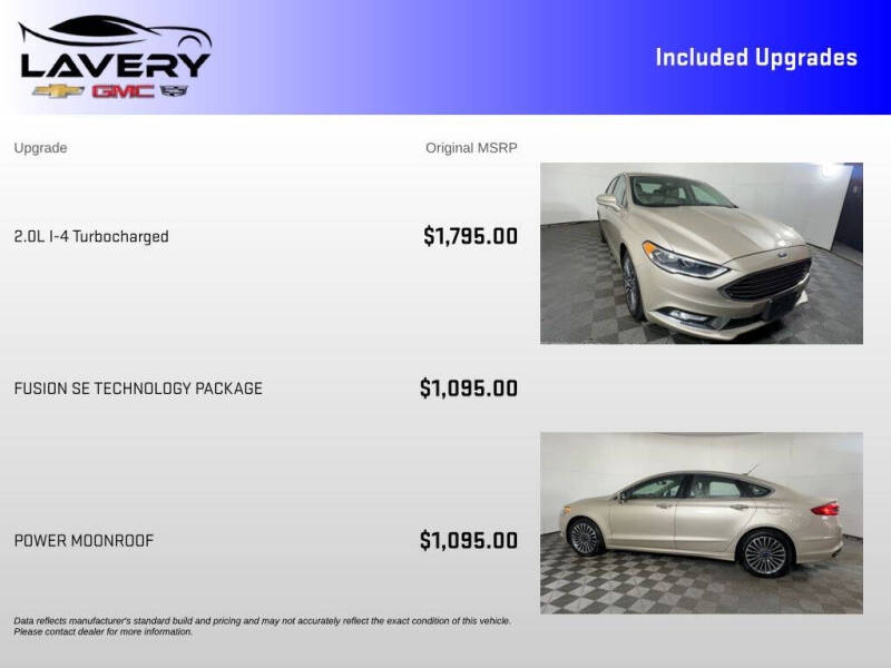 2017 Ford Fusion SE