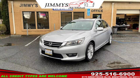 2014 Honda Accord for sale at JIMMY'S AUTO WHOLESALE in Brentwood CA