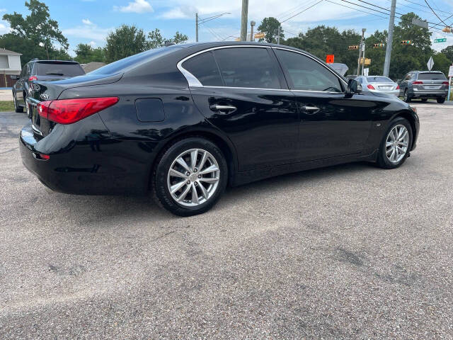 2015 INFINITI Q50 for sale at QUALITY PREOWNED AUTO in Houston, TX