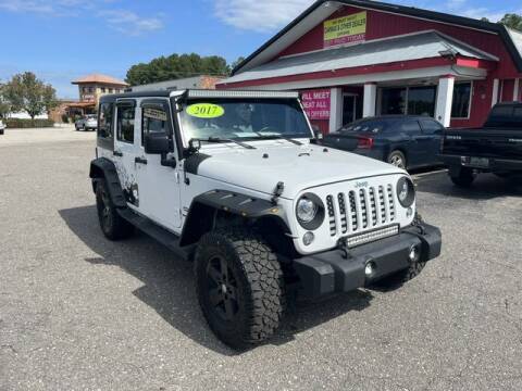 2017 Jeep Wrangler Unlimited for sale at Sell Your Car Today in Fayetteville NC