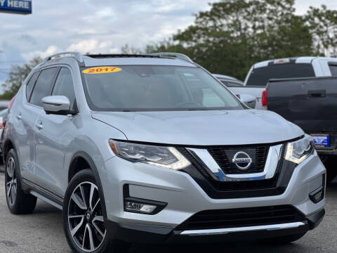 2017 Nissan Rogue for sale at Eagle Motors in Hamilton OH