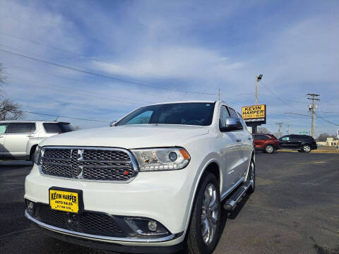 2017 Dodge Durango for sale at Kevin Harper Auto Sales in Mount Zion IL