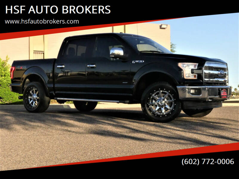 2017 Ford F-150 for sale at HSF AUTO BROKERS in Phoenix AZ