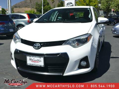 2014 Toyota Corolla for sale at McCarthy Wholesale in San Luis Obispo CA