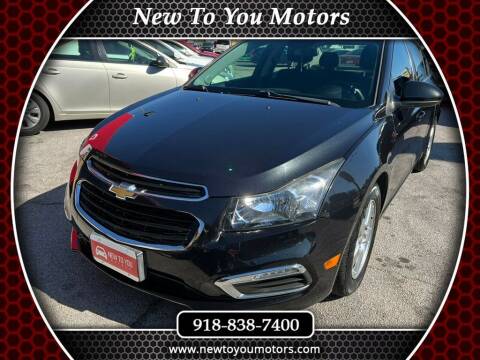 2015 Chevrolet Cruze for sale at New To You Motors in Tulsa OK