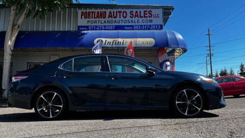 2018 Toyota Camry for sale at PORTLAND AUTO SALES LLC. in Portland OR