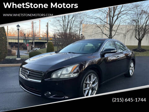 2011 Nissan Maxima for sale at WhetStone Motors in Bensalem PA