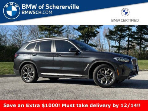 2022 BMW X3 for sale at BMW of Schererville in Schererville IN