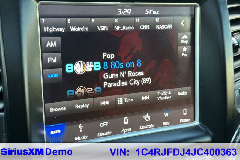 2018 Jeep Grand Cherokee SRT