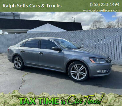 2013 Volkswagen Passat for sale at Ralph Sells Cars & Trucks in Puyallup WA