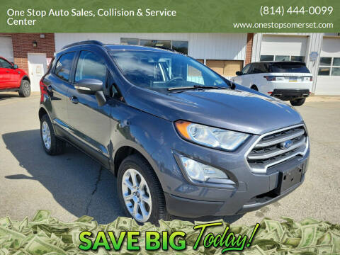 2021 Ford EcoSport for sale at One Stop Auto Sales, Collision & Service Center in Somerset PA
