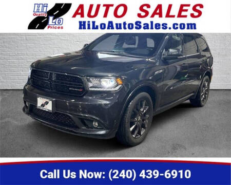 2015 Dodge Durango for sale at Hi-Lo Auto Sales in Frederick MD