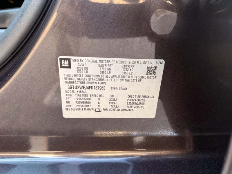 2015 GMC Sierra 1500