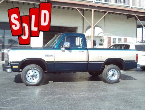 1993 Dodge RAM 150 for sale at Erics Muscle Cars in Clarksburg MD