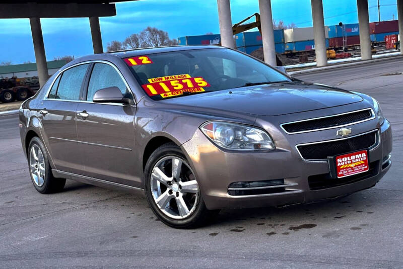 2012 Chevrolet Malibu for sale at SOLOMA AUTO SALES in Grand Island NE