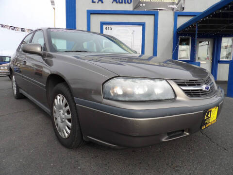 2003 Chevrolet Impala for sale at LA AUTO RACK in Moses Lake WA
