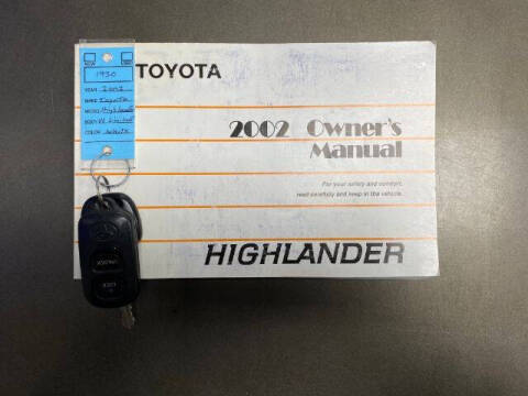 2002 Toyota Highlander Limited