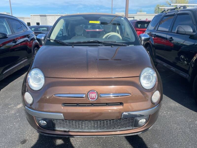 Used 2014 FIAT 500 Lounge with VIN 3C3CFFER7ET267818 for sale in Maysville, KY