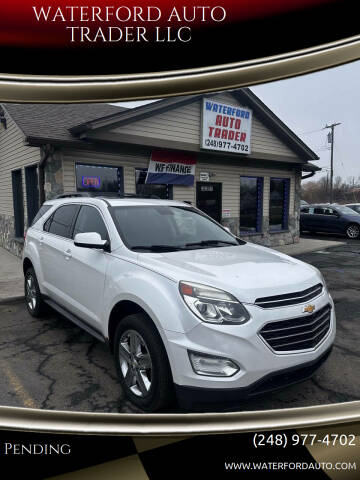 2016 Chevrolet Equinox for sale at WATERFORD AUTO TRADER LLC in Waterford MI