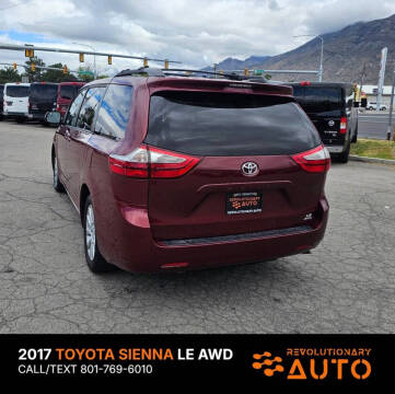 2017 Toyota Sienna LE 7-Passenger