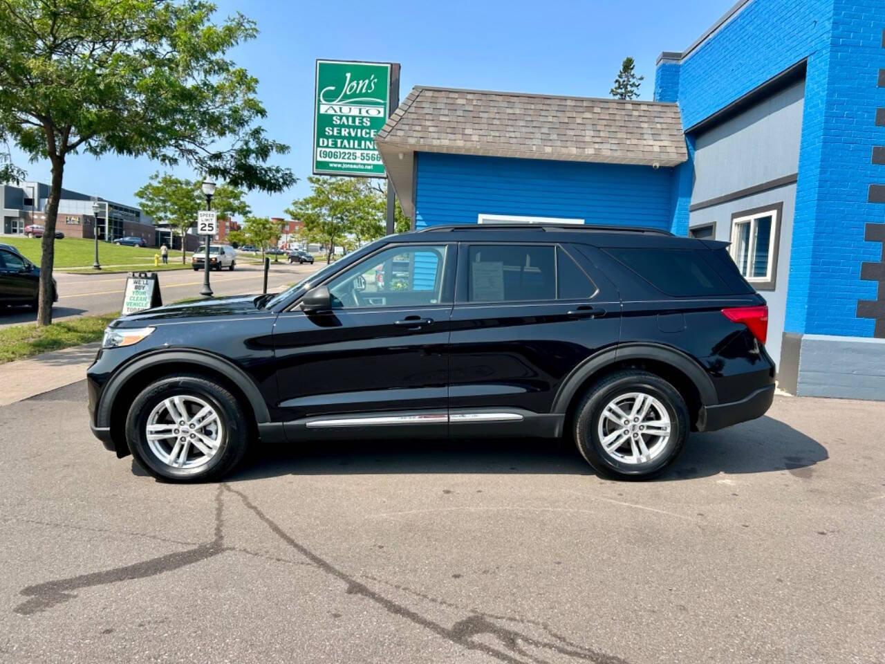 2021 Ford Explorer for sale at Jon's Auto in Marquette, MI