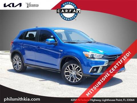 2019 Mitsubishi Outlander Sport for sale at PHIL SMITH AUTOMOTIVE GROUP - Phil Smith Kia in Lighthouse Point FL