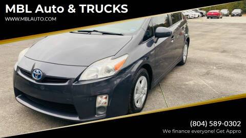 2011 Toyota Prius for sale at MBL Auto & TRUCKS in Woodford VA