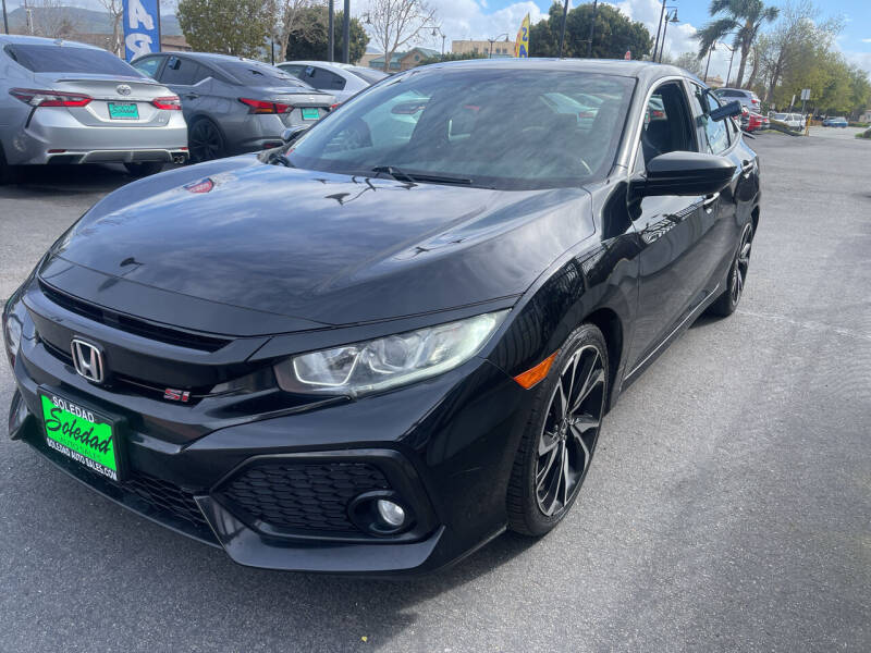 2018 Honda Civic for sale at Soledad Auto Sales in Soledad CA