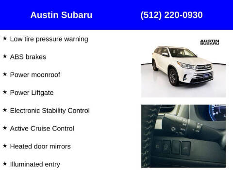 2018 Toyota Highlander XLE