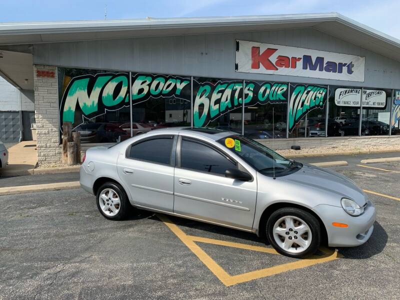 2001 Dodge Neon for sale at Budjet Cars in Michigan City IN