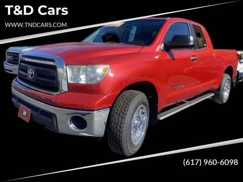 2011 Toyota Tundra for sale at T&D Cars in Holbrook MA