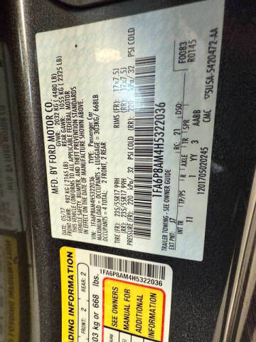 2017 Ford Mustang V6