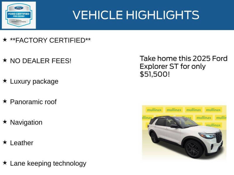 2025 Ford Explorer ST