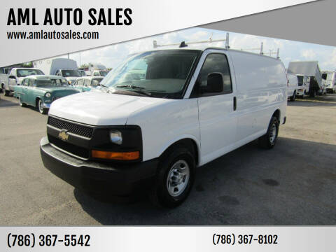 2017 Chevrolet Express Cargo for sale at AML AUTO SALES - Cargo Vans in Opa-Locka FL