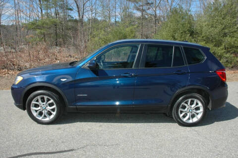 2014 BMW X3 for sale at Bruce H Richardson Auto Sales in Windham NH