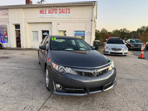 2012 Toyota Camry for sale at Nile Auto Sales in Greensboro NC