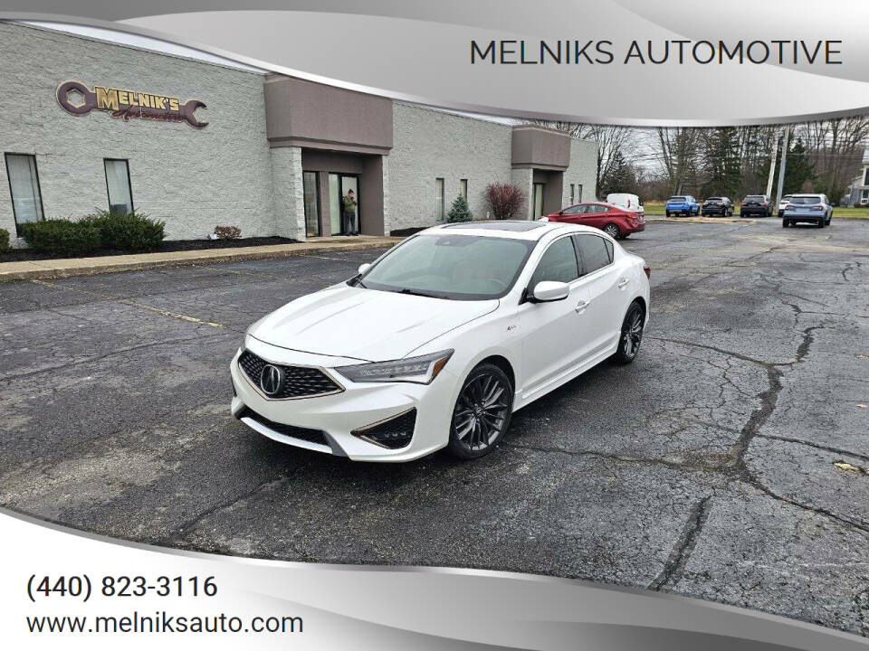 2019 Acura ILX for sale at Melniks Automotive in Berea, OH