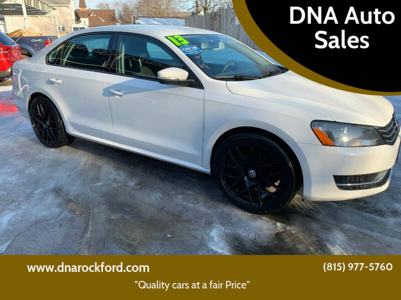 2013 Volkswagen Passat for sale at DNA Auto Sales in Rockford IL